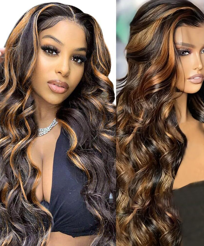 Brown Medium Long Curly Hair Big Wave