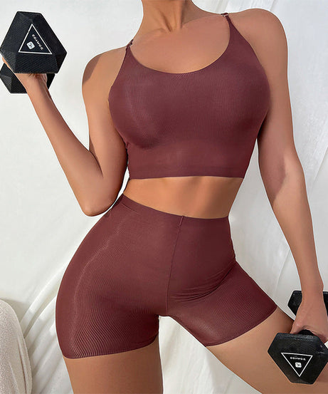 High Elastic Yoga Sports Underwear Suit