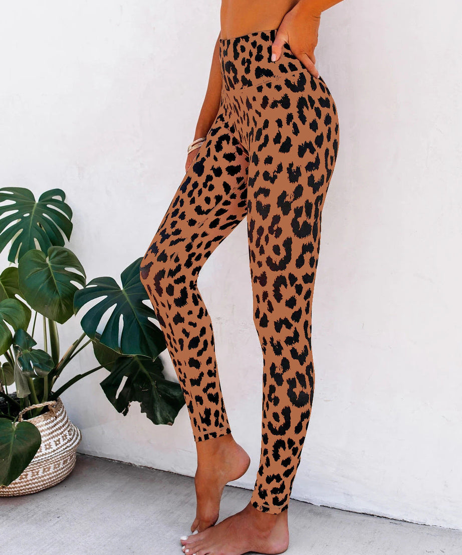 Yoga Leopard Print