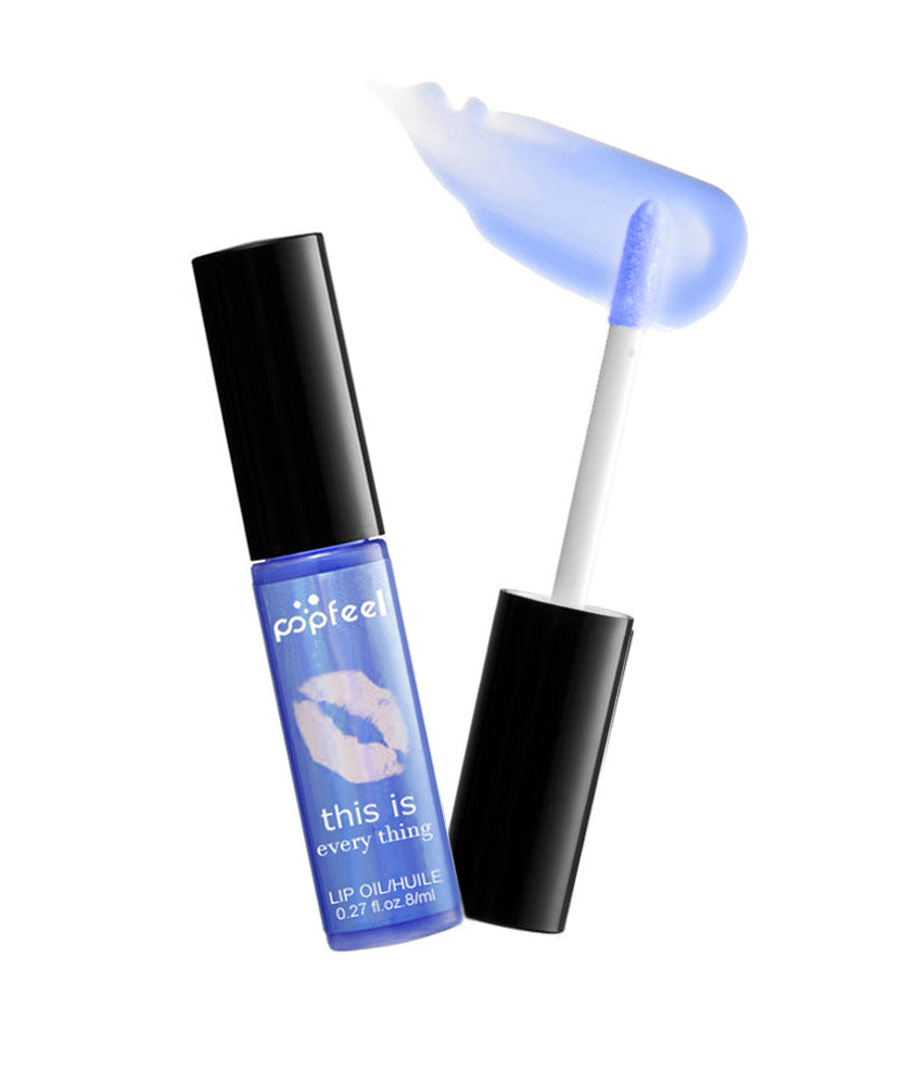 Transparent lip gloss