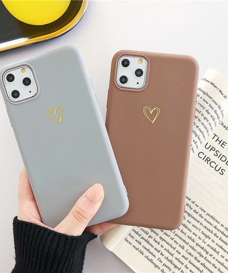 Hand painted love phone case