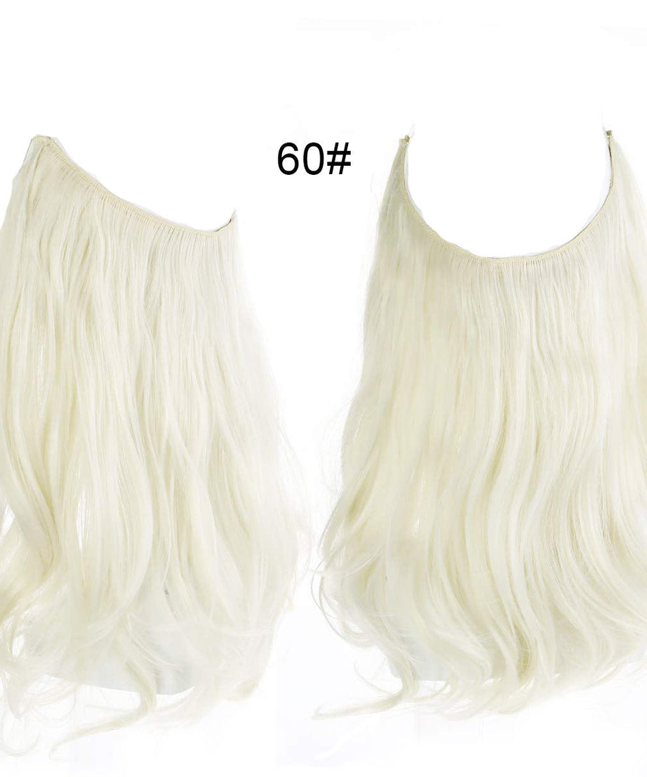 Female fish line wavy short curly hair wig 40/45cm