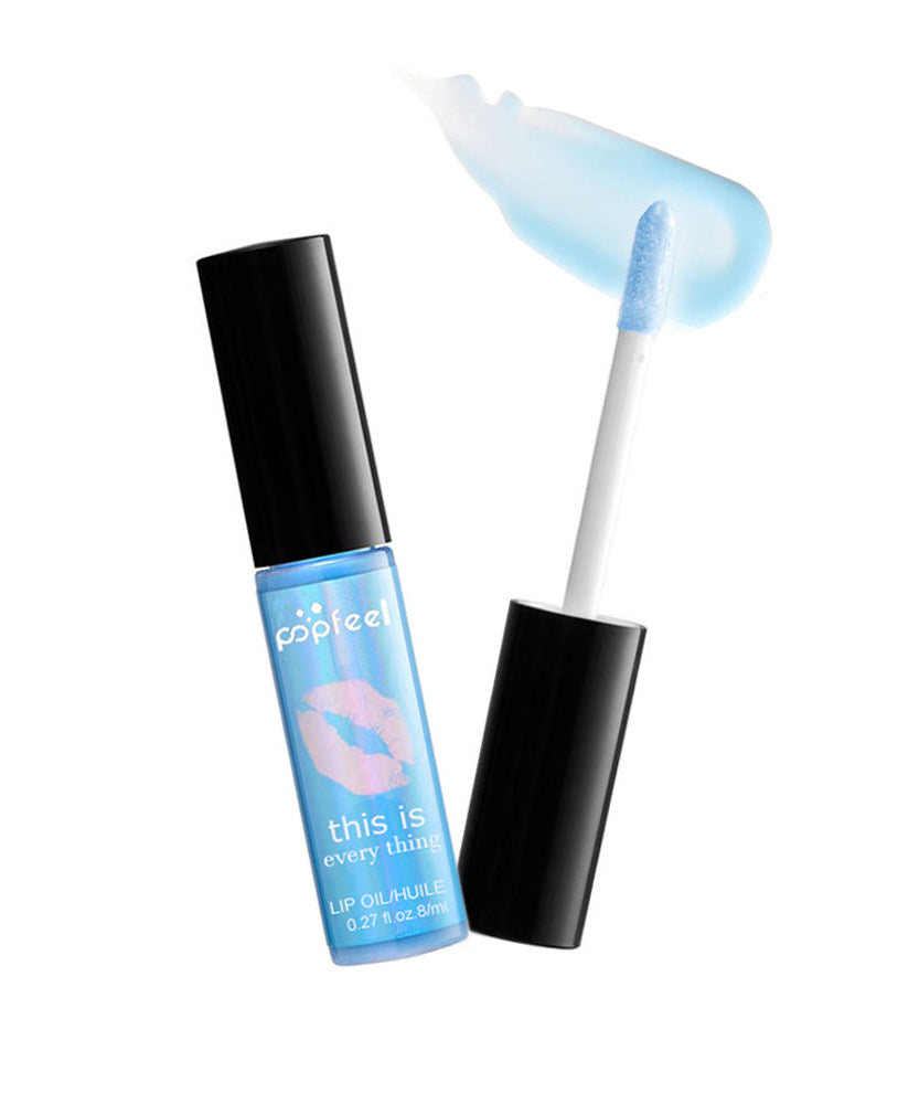 Transparent lip gloss
