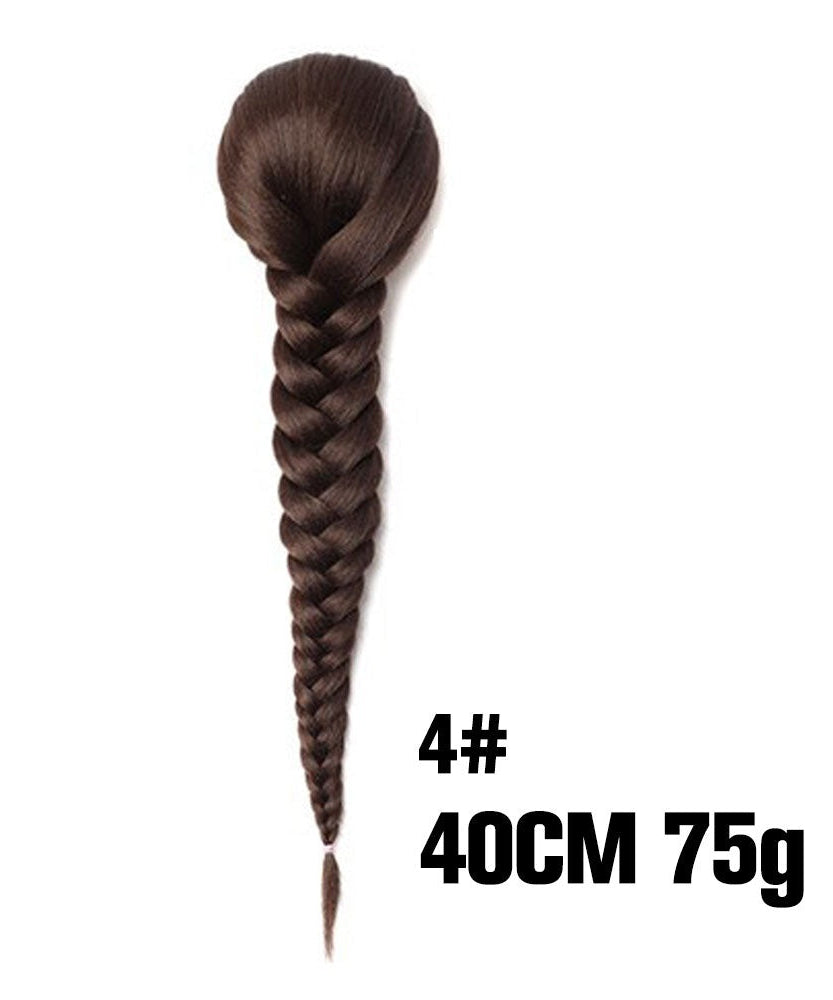Synthetic Braided Fishtail Horse Tail Women's Wig