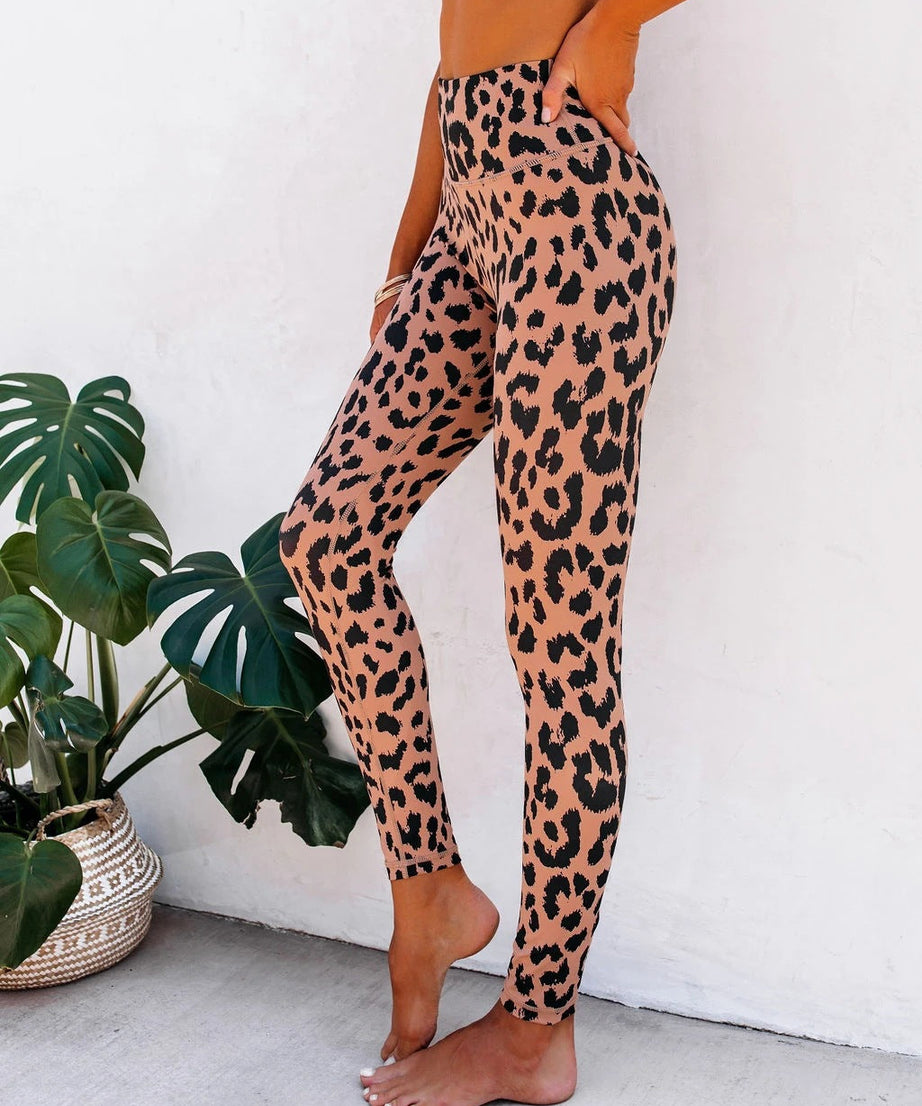 Yoga Leopard Print