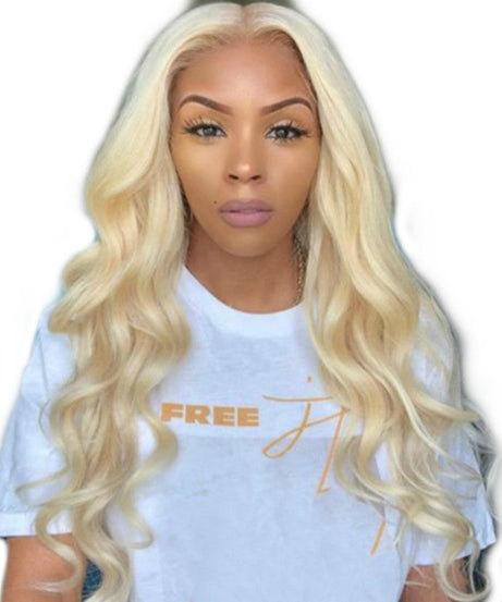 Wig female long curly hair big wave hood
