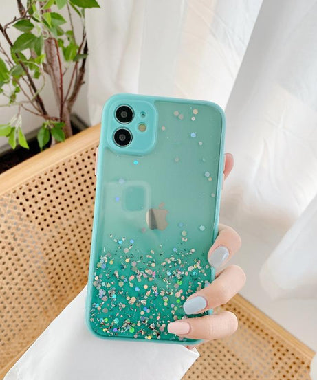 Compatible With , Epoxy Glitter 8p Gradient All-inclusive Anti-drop Cover