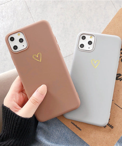 Hand painted love phone case