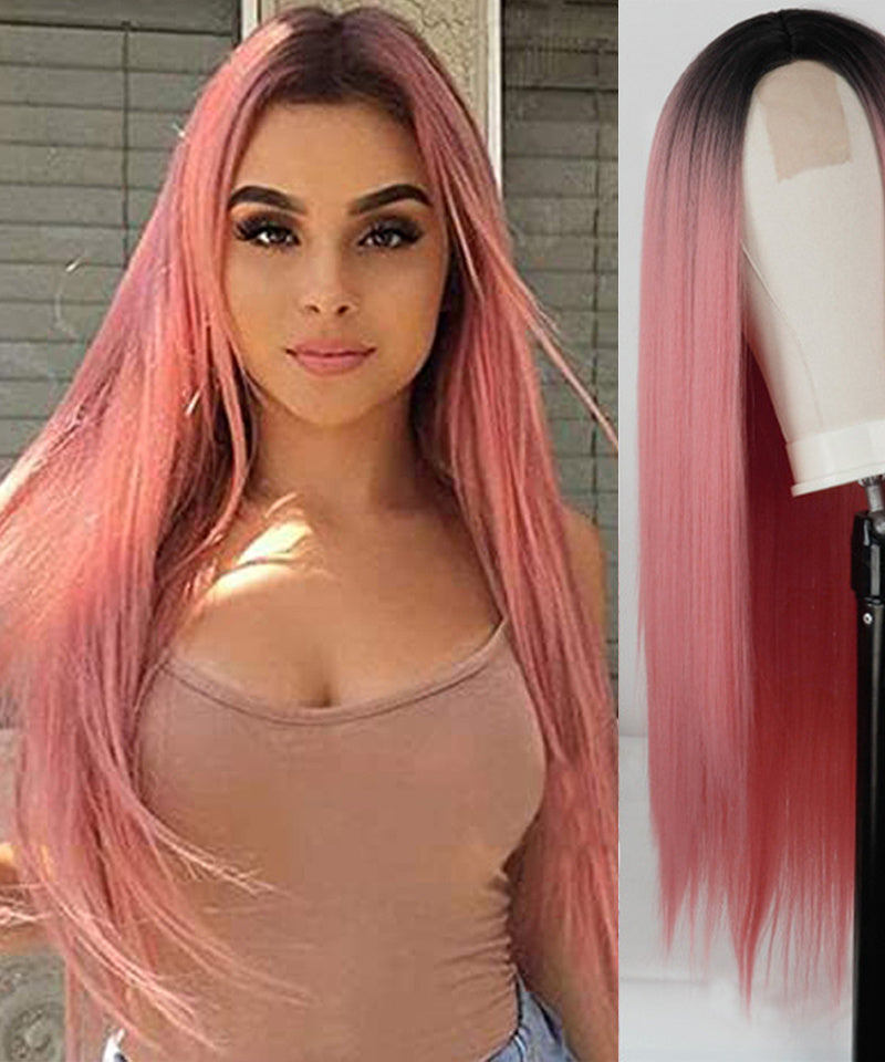 Wigs Fade Into Long Straight Hair