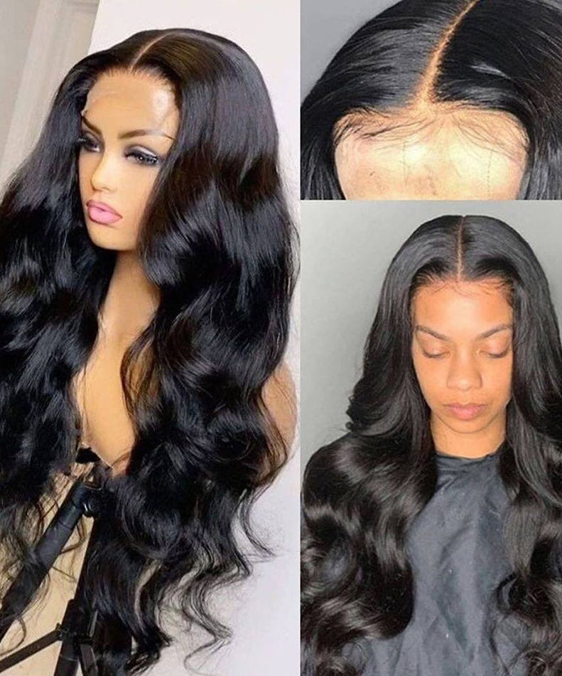 Factory Wholesale European And American Women's Wigs Amazon Cross-Border Hot Sale Long Curly Hair 1 Meter Long Curly Hair Black