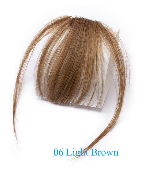 Fake Bangs, Natural Invisible Face Repair, Hand-Knitted Bangs