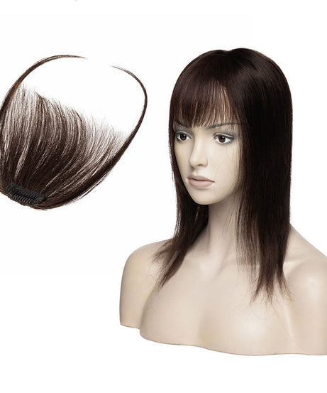 Fake Bangs, Natural Invisible Face Repair, Hand-Knitted Bangs