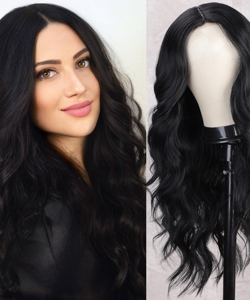 Long Hair Wigs European And American Ladies With Long Curly Hair