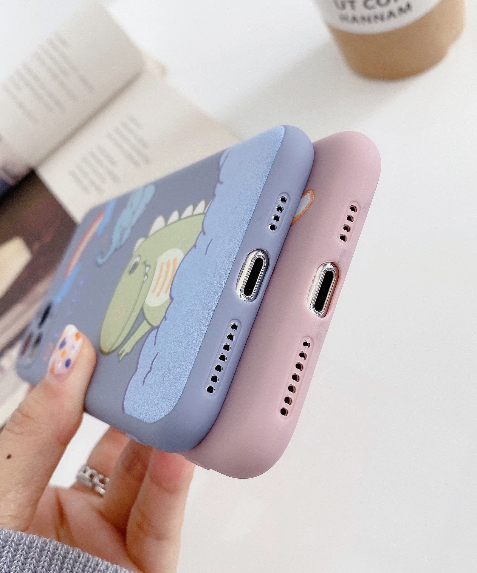 Compatible with Apple, Compatible with Apple , Cartoon Soft Shell For 12mini11promax Apple XXSXRSE Mobile Phone Case Iphone78plus
