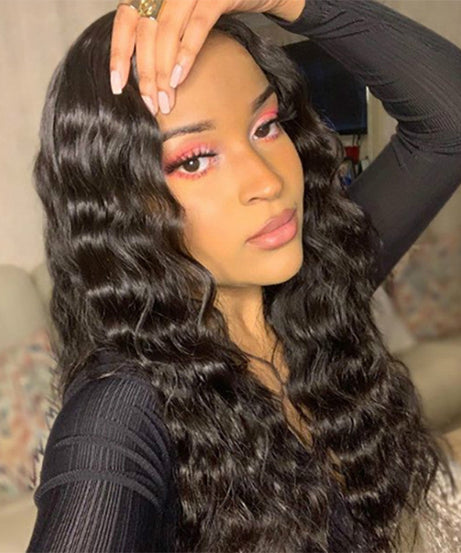 Foreign Trade Europe And The United States Wigs Female African Small Curly Hair Fashion Split Long Curly Hair Corn Hot Chemical Fiber Wig Headgear In Stock