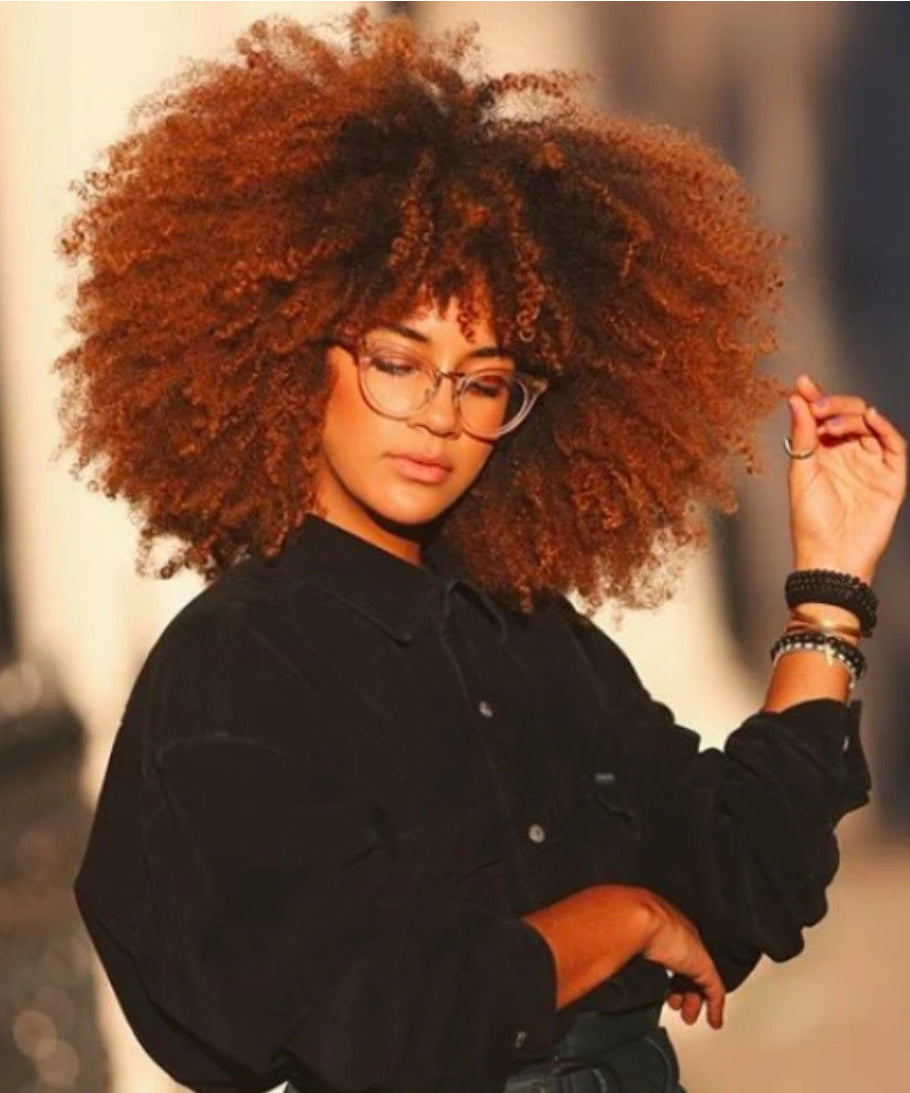 European And American Wigs Female Short Curly Wigs