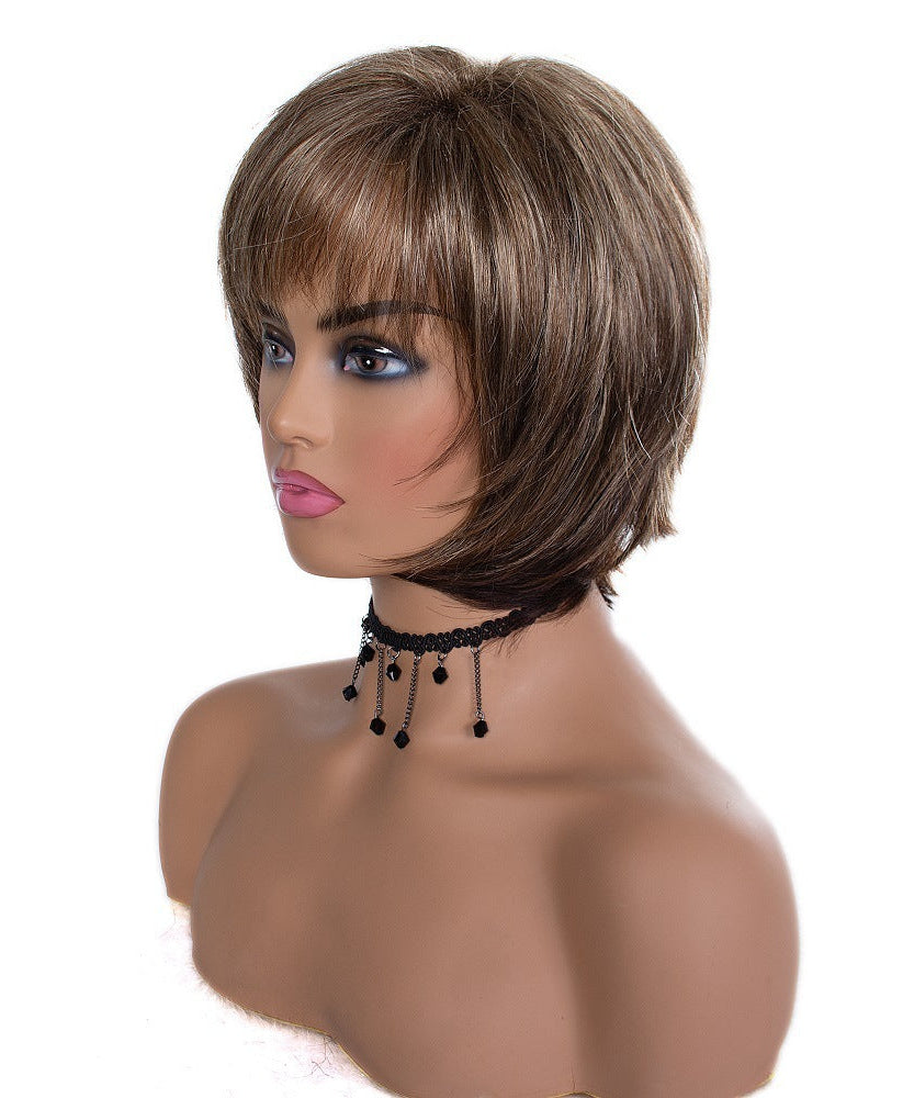 Women's Fashion Wigs, Chemical Fiber Headgear
