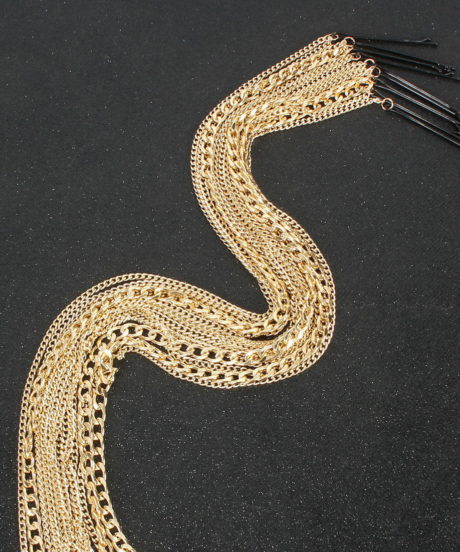 Women's Hair Chain Wave Fashion Headdress Hair Accessories Women