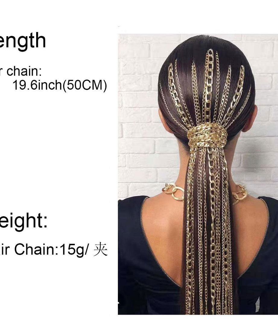 Women's Hair Chain Wave Fashion Headdress Hair Accessories Women