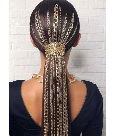 Women's Hair Chain Wave Fashion Headdress Hair Accessories Women