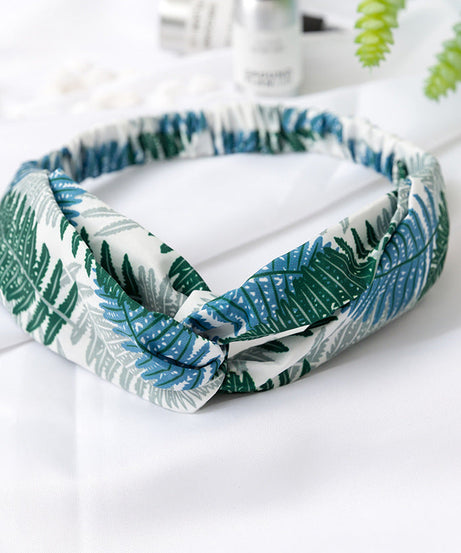 Printed cross headband elastic elastic headband