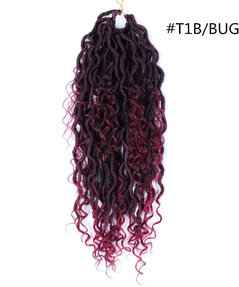 Dirty Braid With Chemical Fiber Crochet Hair