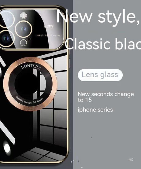 Apple 14 Phone Case Seconds To 15 Large Windows Baked Porcelain Without Logo Magnetic Suction Simple High