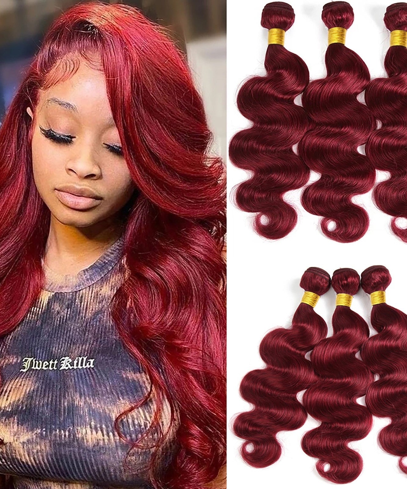 Wig Curly Hair Female Chemical Fiber Curtain Simulation Bundle