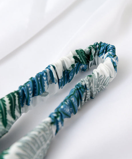 Printed cross headband elastic elastic headband