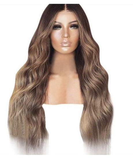 European and American ladies mid-wigs