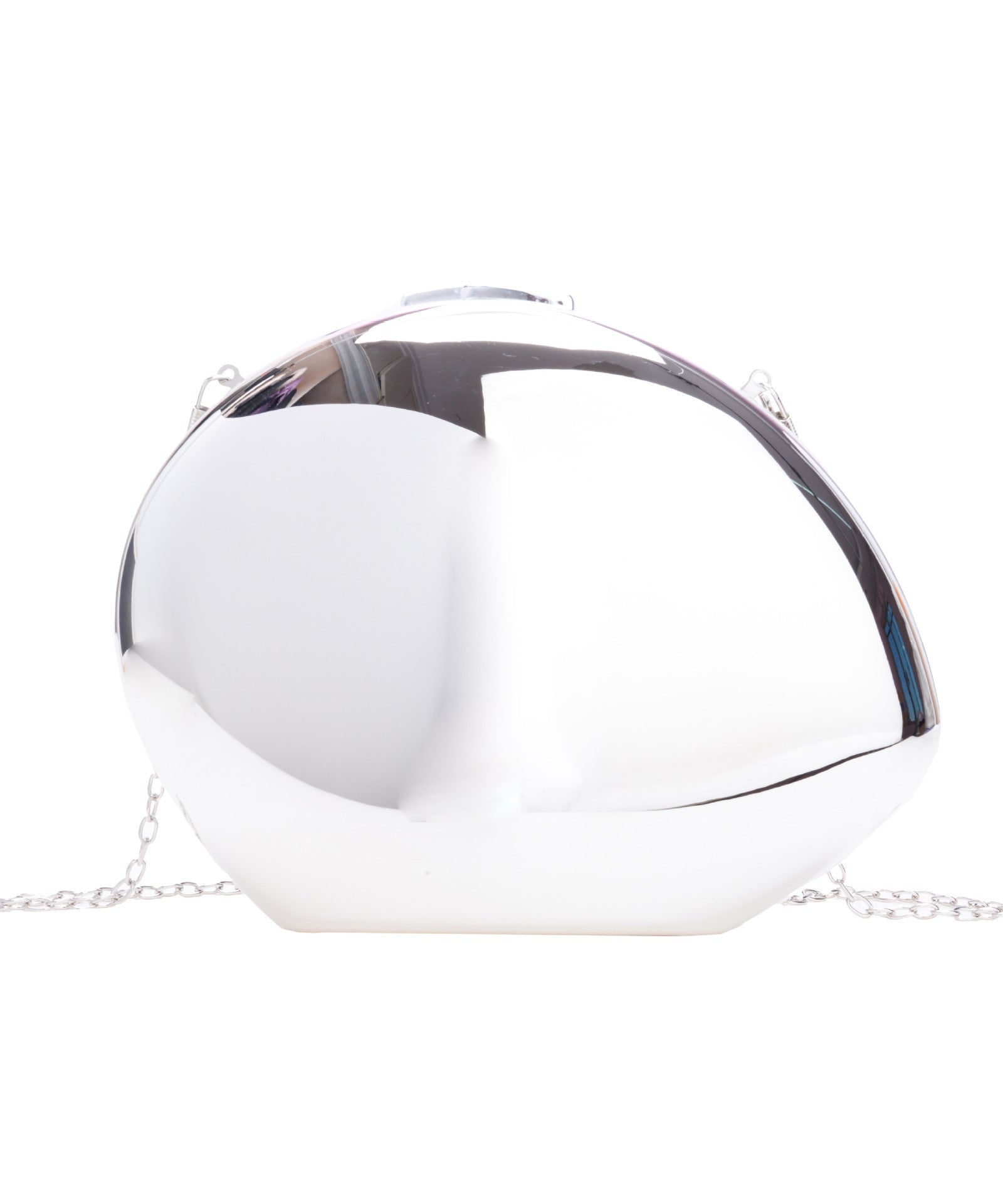 Acrylic Metallic Goose Clutch