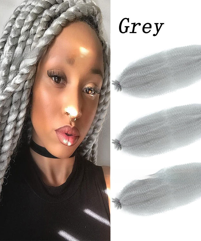 Wig Crochet Hair Springy Afro Twist Hair Chemical Fiber Wig Dreadlocks