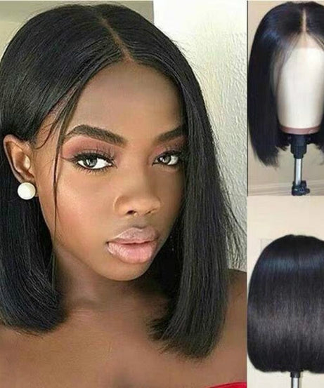 Wig Women Short Human Hair Wigs Bob Brazilian Black Women Remy