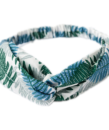 Printed cross headband elastic elastic headband