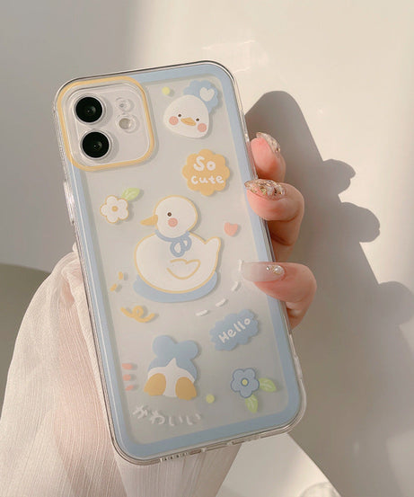 Fresh And Cute 17-Inch Compatible 16-Inch All-Covering Silicone Phone Case