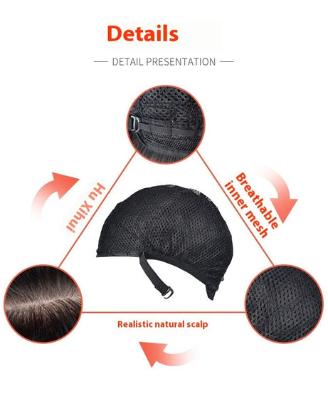 Big Wave Curly African Black Synthetic Wigs