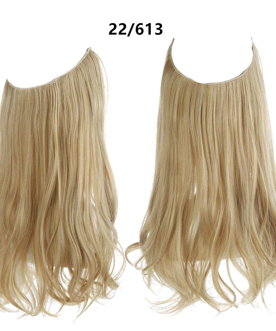 Female fish line wavy short curly hair wig 40/45cm