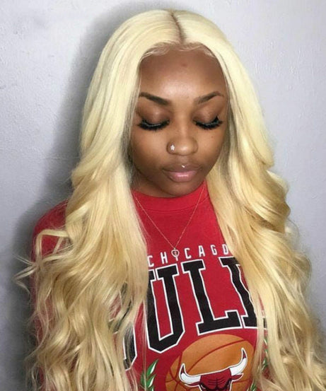 Wig female long curly hair big wave hood