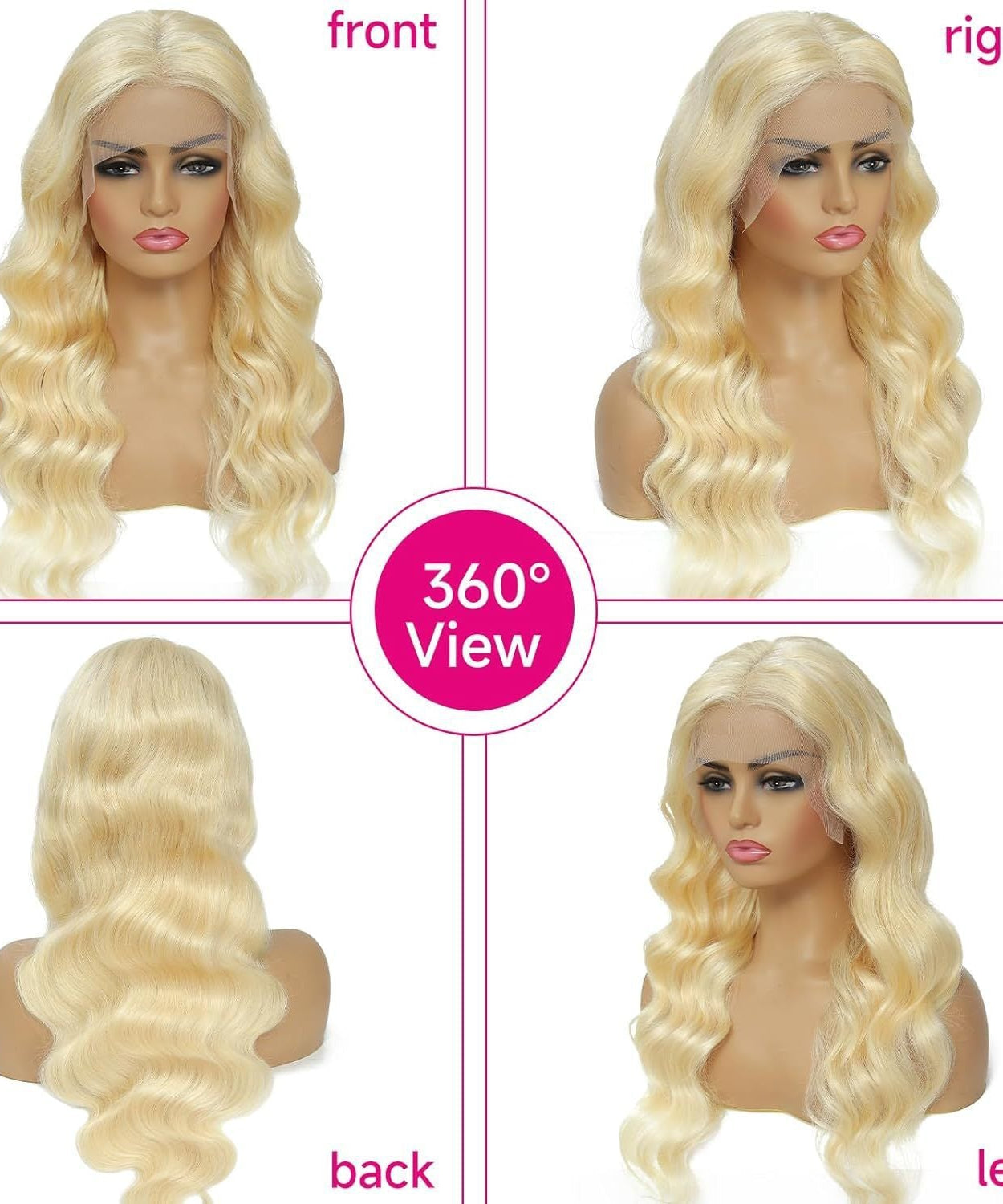 Women's Front Lace Synthetic Wigs