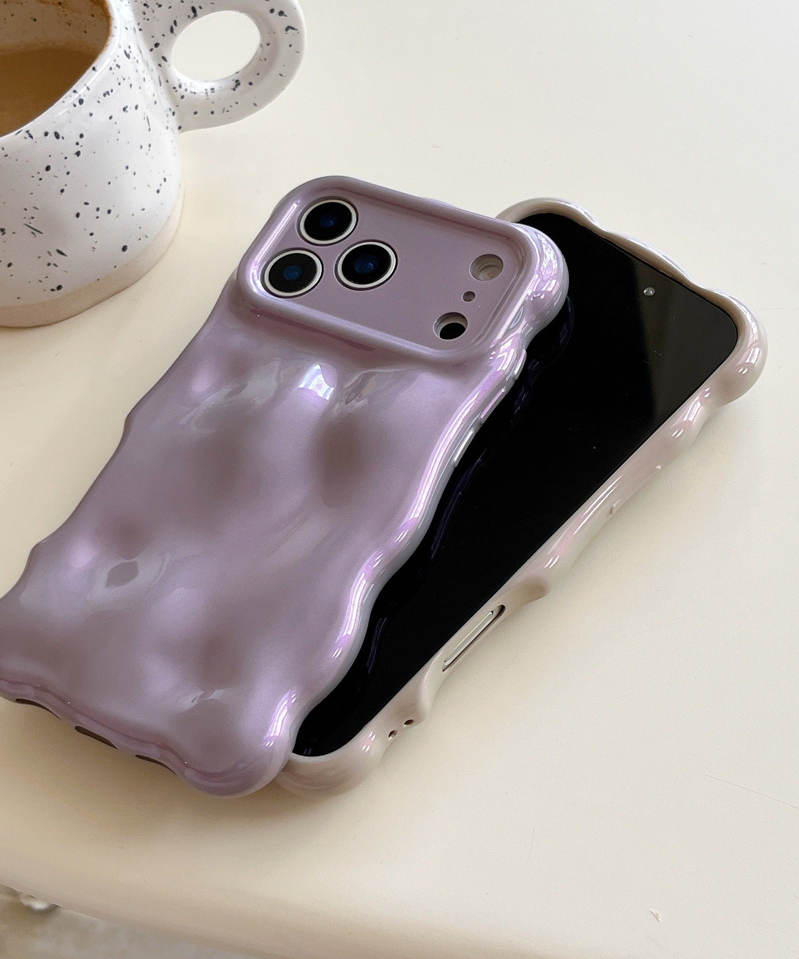 Simple Bubble Suitable For 16pro Max Phone Case 17 New Small Wave Case