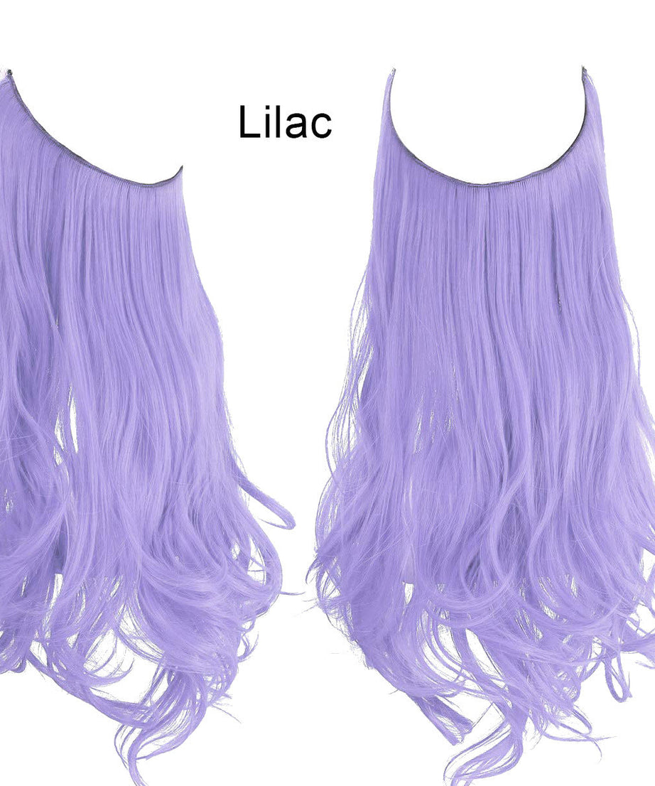 Female fish line wavy short curly hair wig 40/45cm