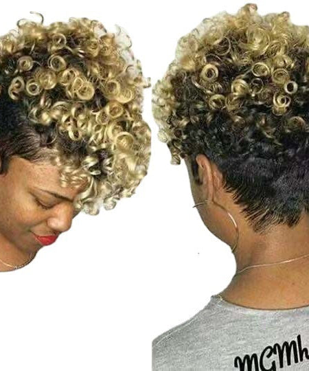 Women's Simple Rolls Short Synthetic Wigs