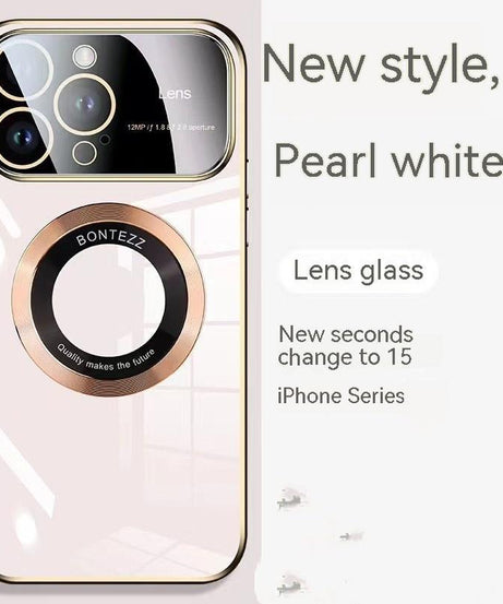 Apple 14 Phone Case Seconds To 15 Large Windows Baked Porcelain Without Logo Magnetic Suction Simple High