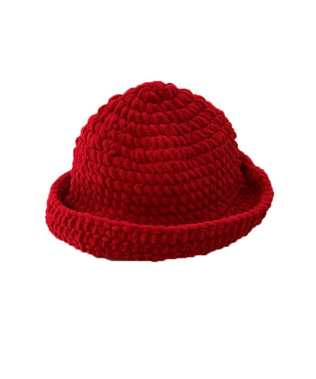 Coarse Wool Fisherman Hat