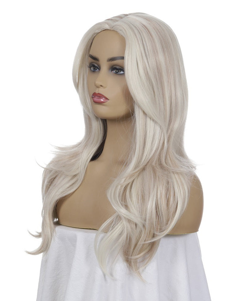 Mid-length Fashion Women's Mid-length Curly Hair Synthetic Wigs