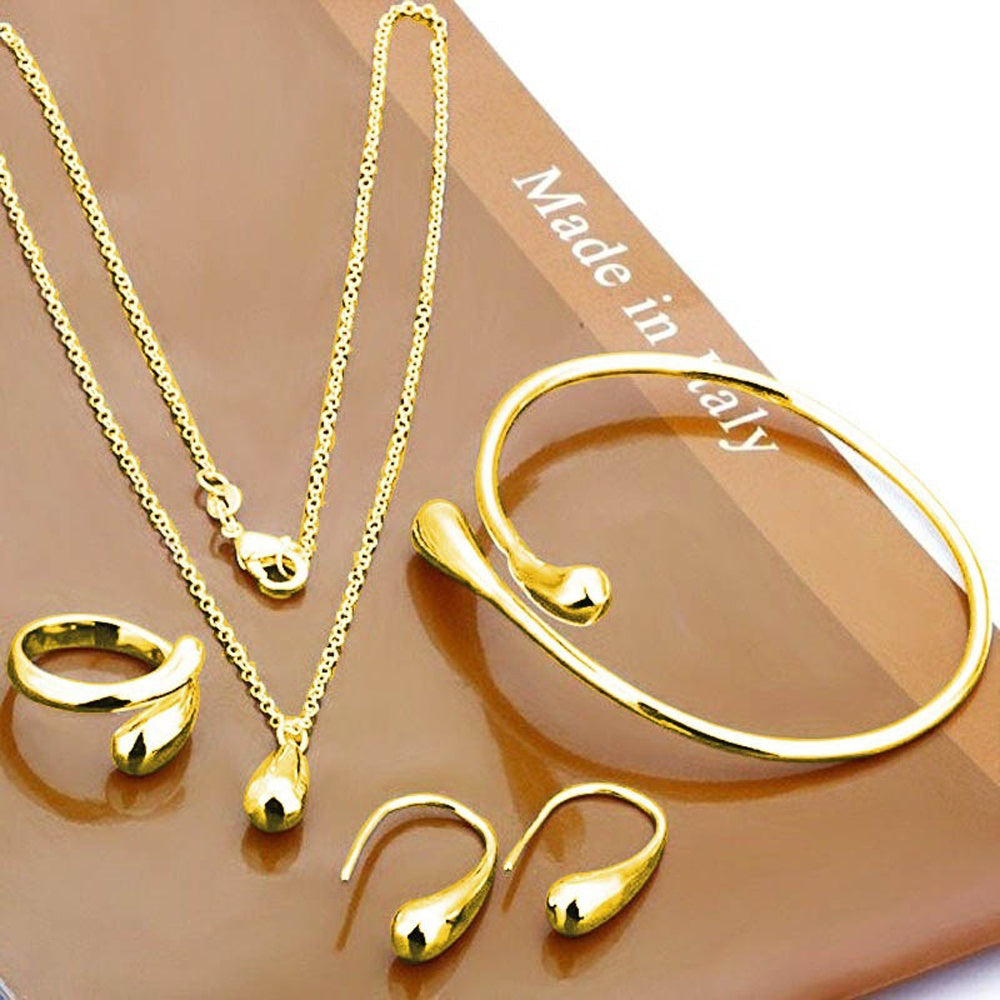 Oval Earring Set