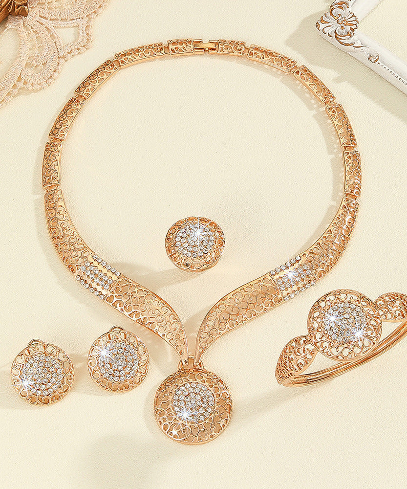 Rhinestone-encrusted