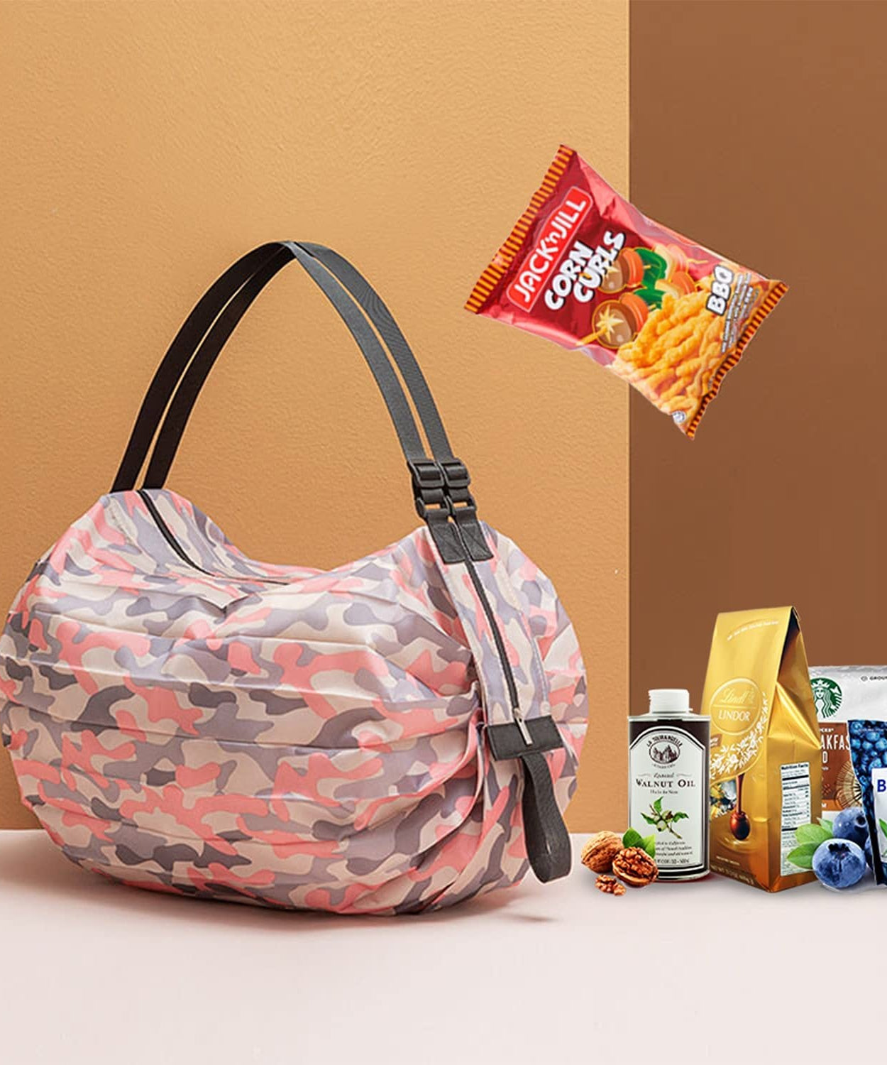 Portable Foldable Reusable Grocery Bags