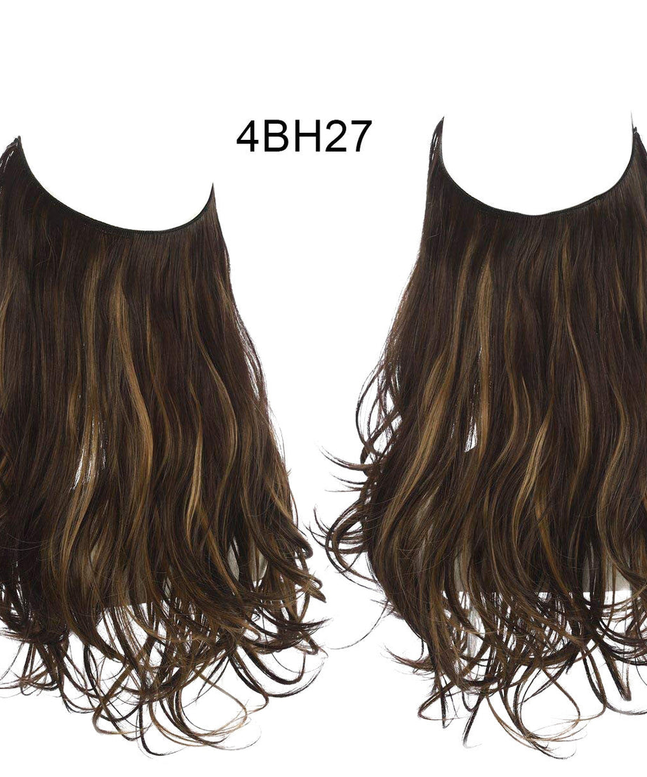 Female fish line wavy short curly hair wig 40/45cm