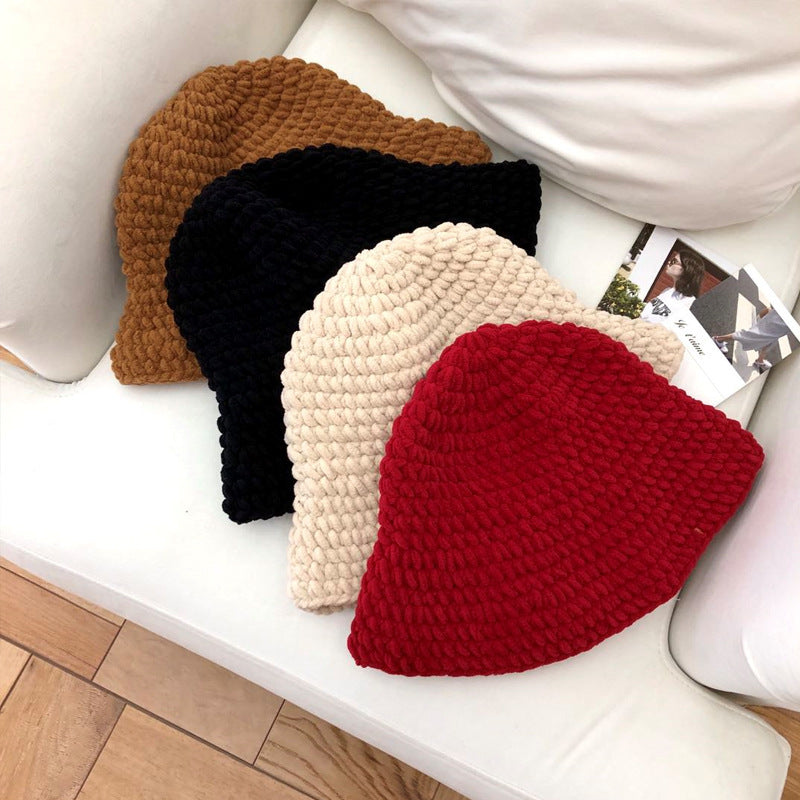 Coarse Wool Fisherman Hat